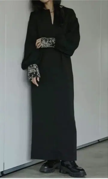 Ezick 블랙 드레스 원피스