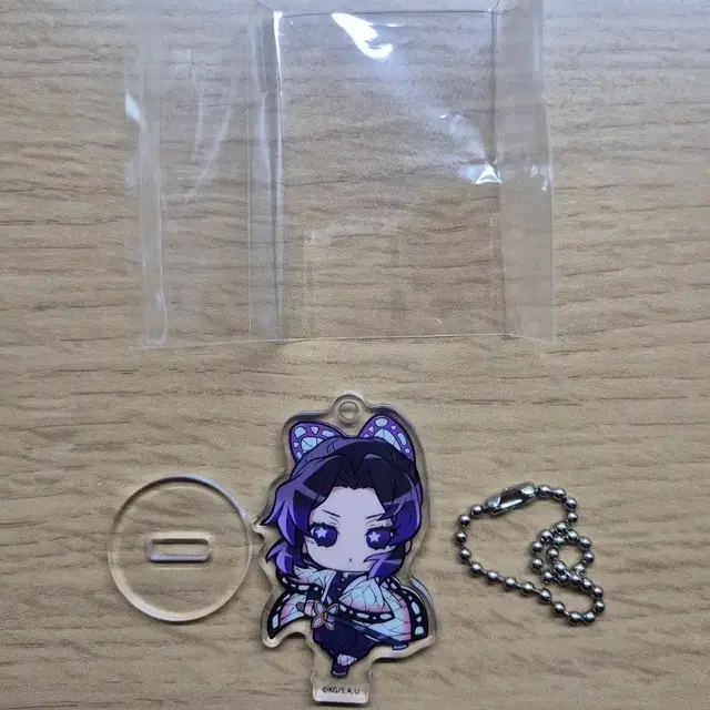 귀멸의 칼날 시노부 코코미에 가챠 아크릴스탠드.키링