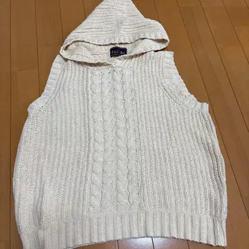 이스트 보이 슬리브리스 후드 부착 스웨터