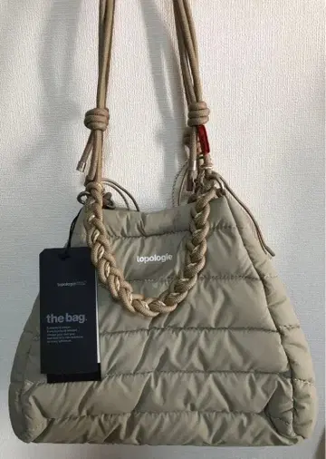 스트랩 2개 포함 Topologie 마르쉐 토트 미디엄