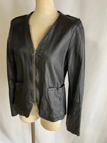 ROSIER 노카라 자켓 블랙