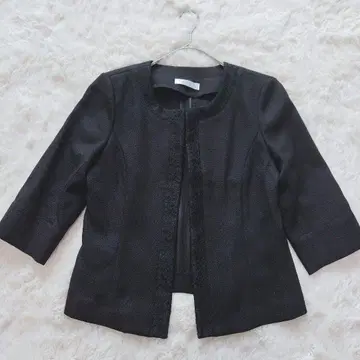 새상품급 코피아 노카라 자켓 세레모니 레이스 9호 M