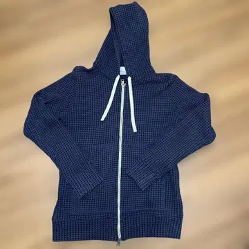 Sea Green 빅 와플 더블 지퍼 후드티 04