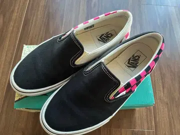 VANS V98R BILLYS SLIP ON 26.5cm 핑크