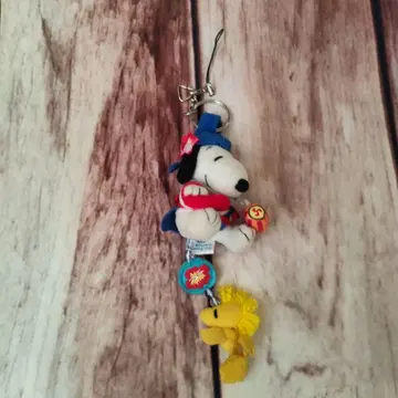 오키나와 한정판 스누피 스트랩 에이사 스누피 마스코트 스트랩