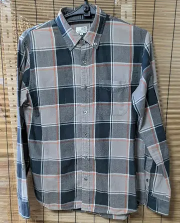 컨디션 최상 BEAMS 긴팔 셔츠 남성용 겨울용