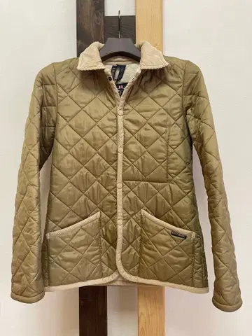 LAVENHAM 퀼팅 자켓 보아 안감 36 라벤햄