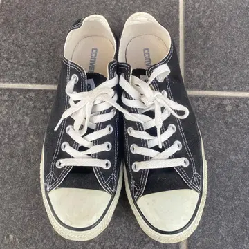 CONVERSE 블랙 스니커즈 26.0