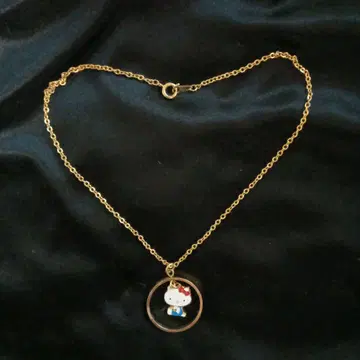 산리오 헬로키티 펜던트 목걸이 쇼와 레트로