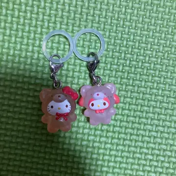 메지루시 액세서리 라떼곰 헬로키티 마이멜로디