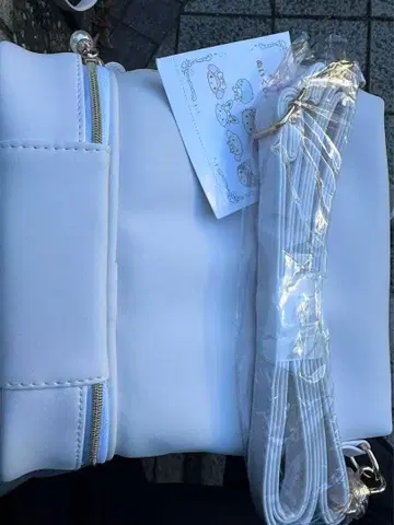 산리오 엔조이 아이돌 시리즈 순백천사 봉제 인형 숄더백