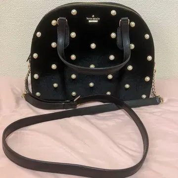 kate spade 벨벳 블랙 숄더백