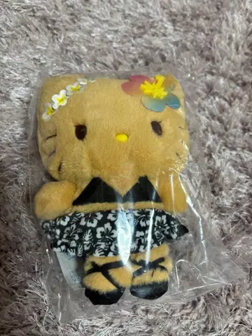 [ 새상품 ] 헬로키티 마스코트 홀더 토코나츠 바케이션 블랙