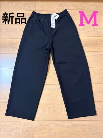 유니클로:C 더블 페이스 와이드 팬츠