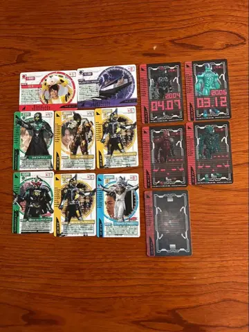 가면라이더 덴오 라이딩 카드 라이더 티켓 합계 13장 세트