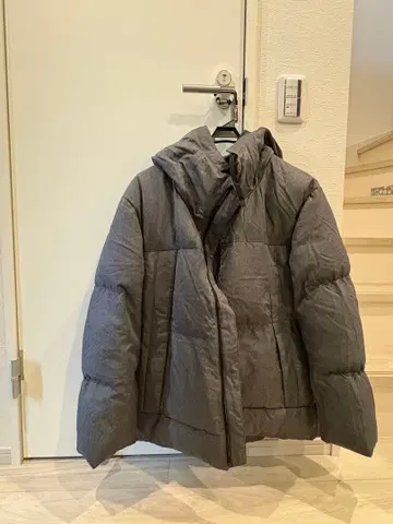 COMME CA ISM 그레이 다운 자켓 L