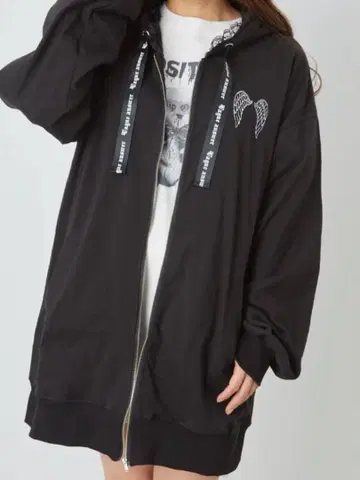 Ank Rouge 엔젤 후드티