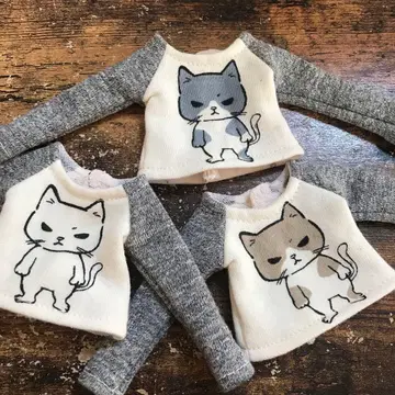 브라이스 리카짱 아웃핏 의류 고양이 얼룩무늬 트레이닝복