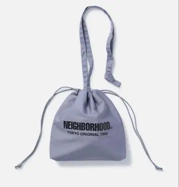 NEIGHBORHOOD LOGO DRAWSTRING SHOULDERBAG