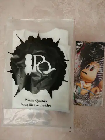 피넛 군 팝업 PQ 롱 슬리브 티셔츠 새상품 XL