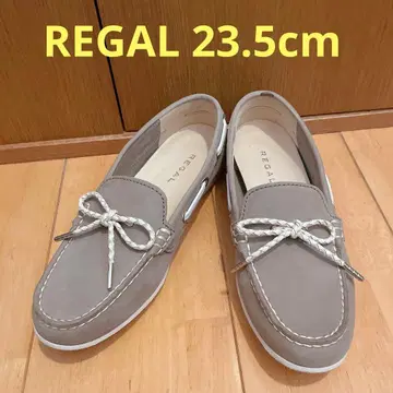 리걸 REGAL 로퍼 신발 그레이 베이지 23.5cm