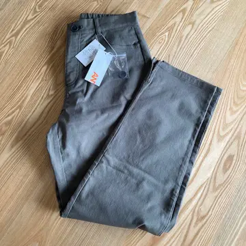 미사용 택 포함 ANY 애니팜 7days 속기모 테이퍼드 팬츠 카키 M