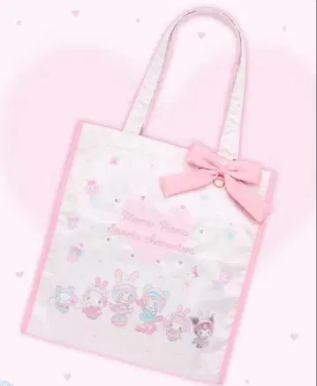 메조피아노 산리오 토트백 쿠로미 마이멜로디 키티 시나몬