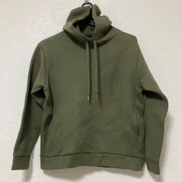 나노 유니버스의 분또 소재 종이상자 니트 풀오버 후드티