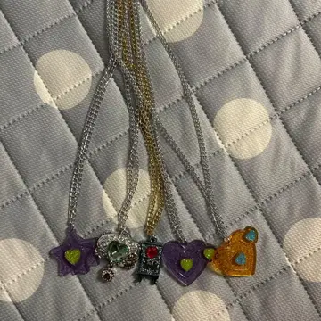 컬러풀 목걸이 세트