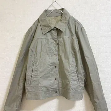 히로코 비즈 블루종 라메 겉옷 M 자켓 히로코코시노