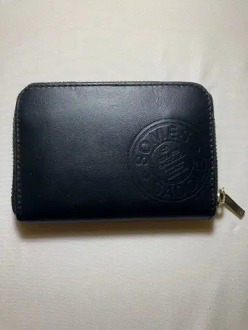 소메스 안장 천연 가죽 코인 케이스