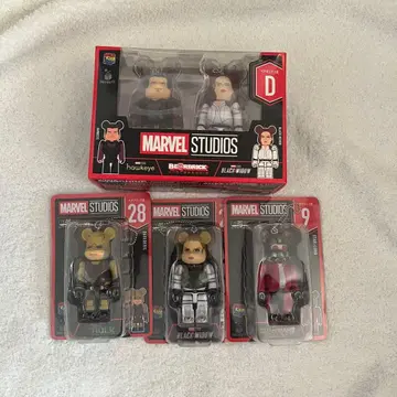 마블 스튜디오 베어브릭 시리즈 D 3체 세트
