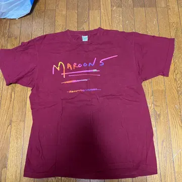 Maroons Beautiful Mistakes 셔츠 XL