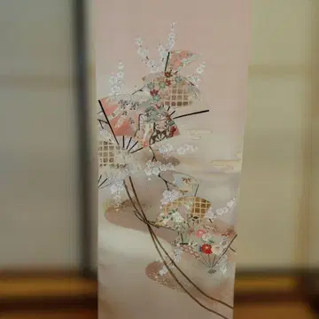 세련된 순수 실크 츠케사게 기모노! 재고 처분 09