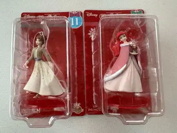 디즈니 해피 복권 크리스마스 오너먼트 2025 아리엘과 안나 2점