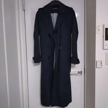 COMPTOIR DES COTONNIERS 네이비 트렌치코트