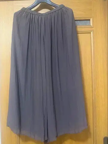 BEARDSLEY(비어즐리) NEW 주름 쉬폰 개더 팬츠