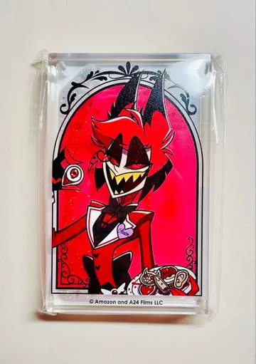 해즈빈 호텔 애니메이트 카페 리퀴드 아크릴 키링 알래스터