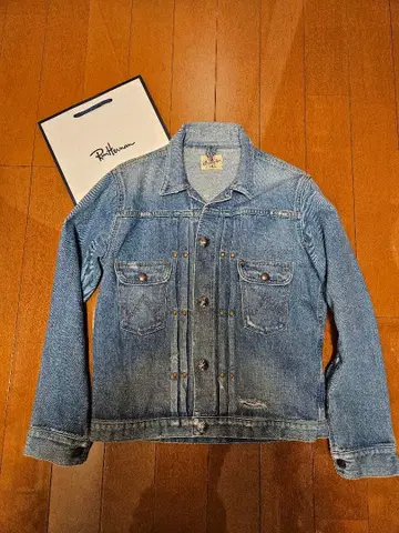 론 헤르만 랭글러 데님 자켓 세컨드 콘초 M