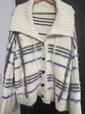 mideal andequal plaid pattern cardigan