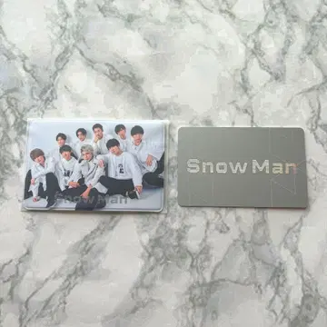 SnowMan 10만 번대 FC 회원증 조기 가입 혜택 케이스