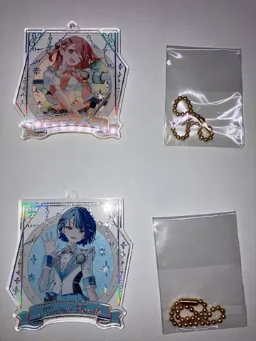 프로세카 아크릴 키링 2세트 하나사토 미노리, 키리타니 하루카