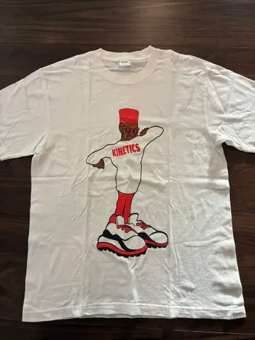 Kinetics 그래픽 T셔츠 L 사이즈 화이트