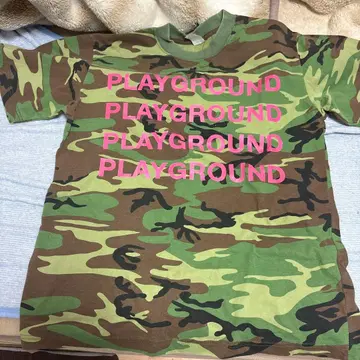 playground dance studio 오리지널 카모플라쥬 T셔츠