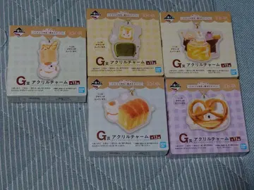 냥코 선생님 아크릴 참 5세트 제일복권 갓 구운 빵