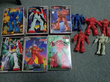 구 반다이 건담 프라모델 세트