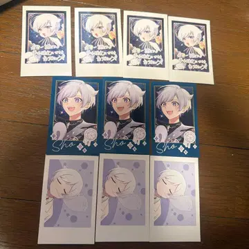 이레이스 쇼토 폴라로이드풍 트레이딩 카드 10장 세트