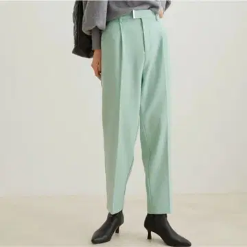 VIS [ HOT BEAUTY STRETCH ] 원턱 테이퍼드 팬츠