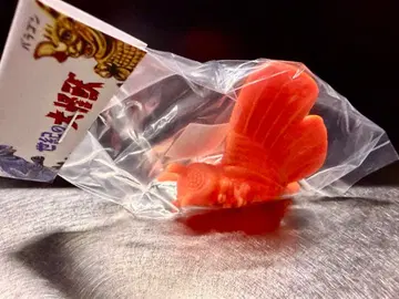 마루가챠 모스라 오렌지 소체 미니 소프트 비닐 마루산