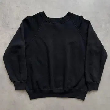 80s USA제 무지 BASSETT WALKER 맨투맨 선페이드